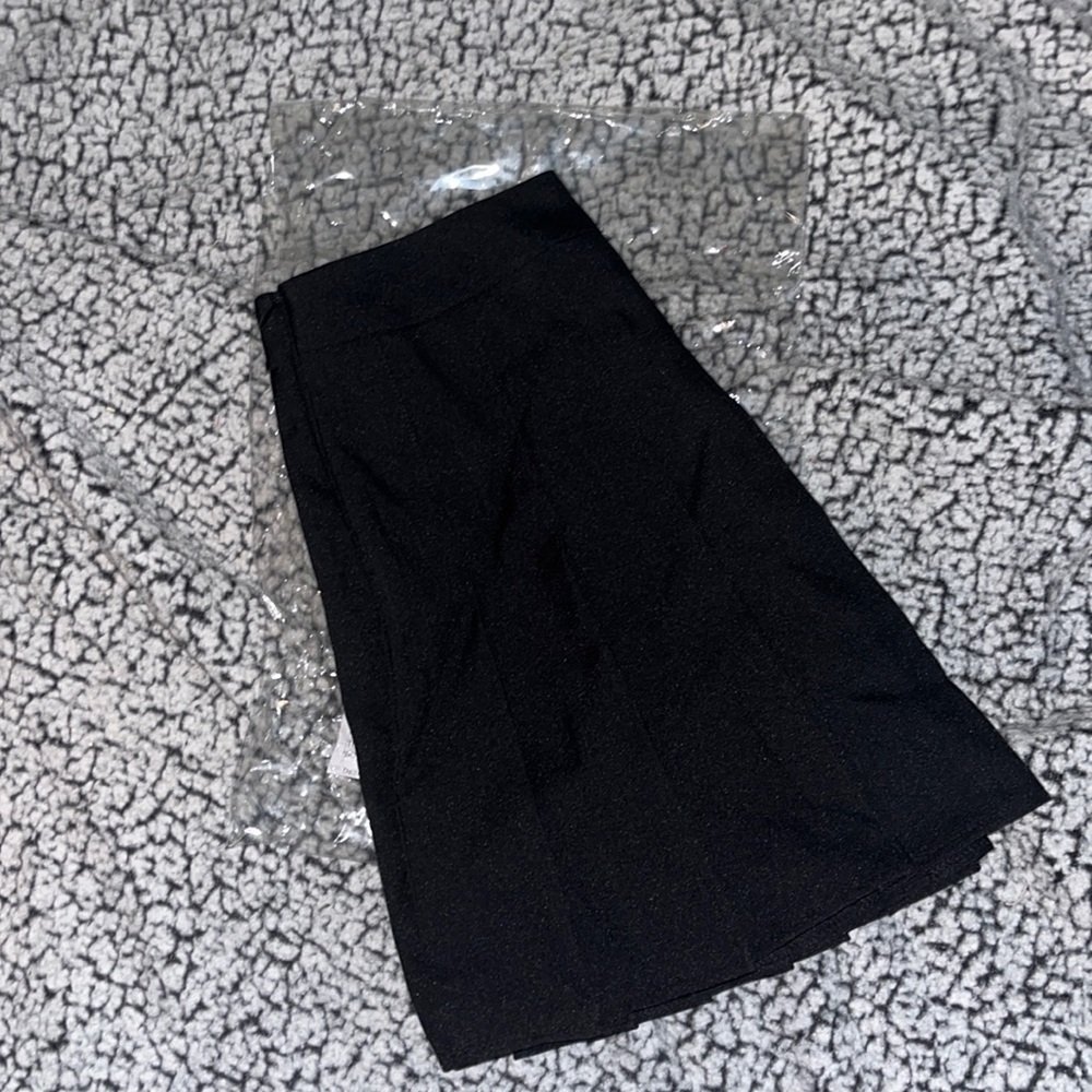 Girls High Wasted Pleated Skirt